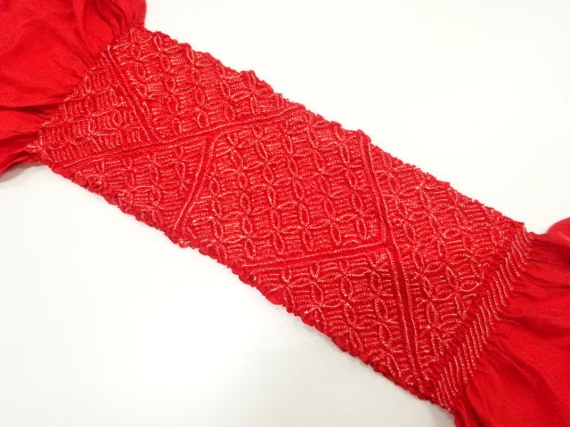 JAPANESE KIMONO / OBIAGE / SHIBORI